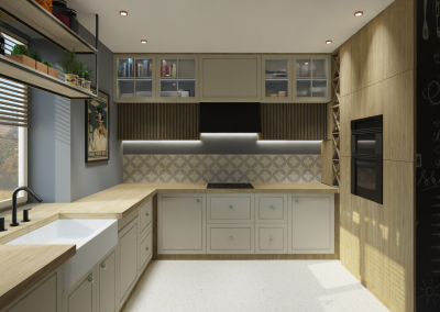 Kuchnia w stylu retro